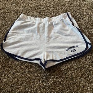 Grey Los Angeles sweat shorts